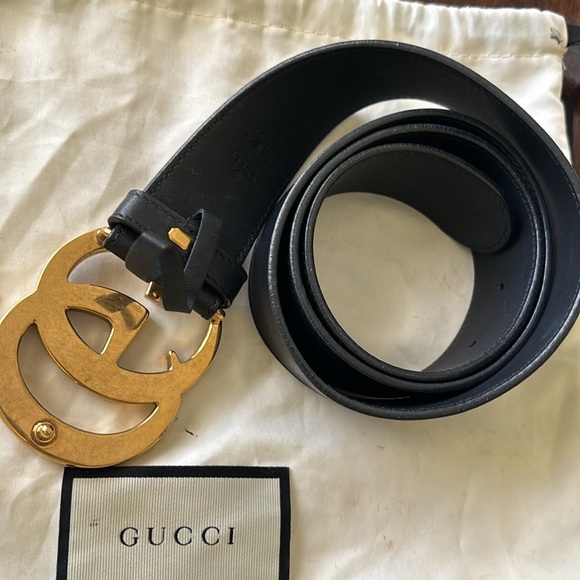 🧡🧡 GUCCI GG authentic leather belt EUC 🧡🧡 - Picture 3 of 10